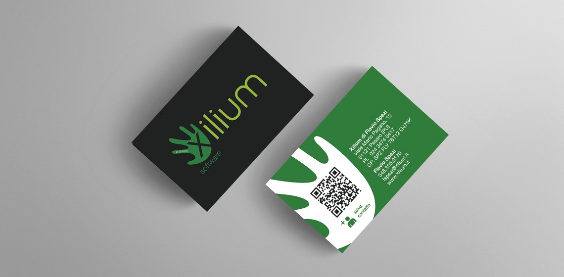 Il biglietto da visita con il QrCode