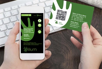 La grafica per Xilium Software e il progetto vCard