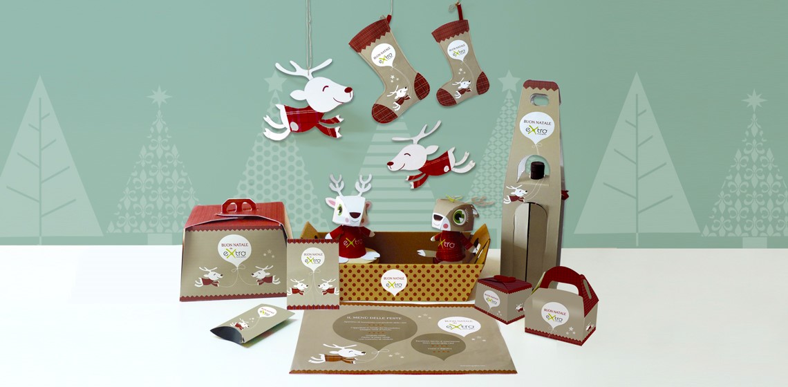 Foto di gruppo: i Paper-Pack di Natale insieme