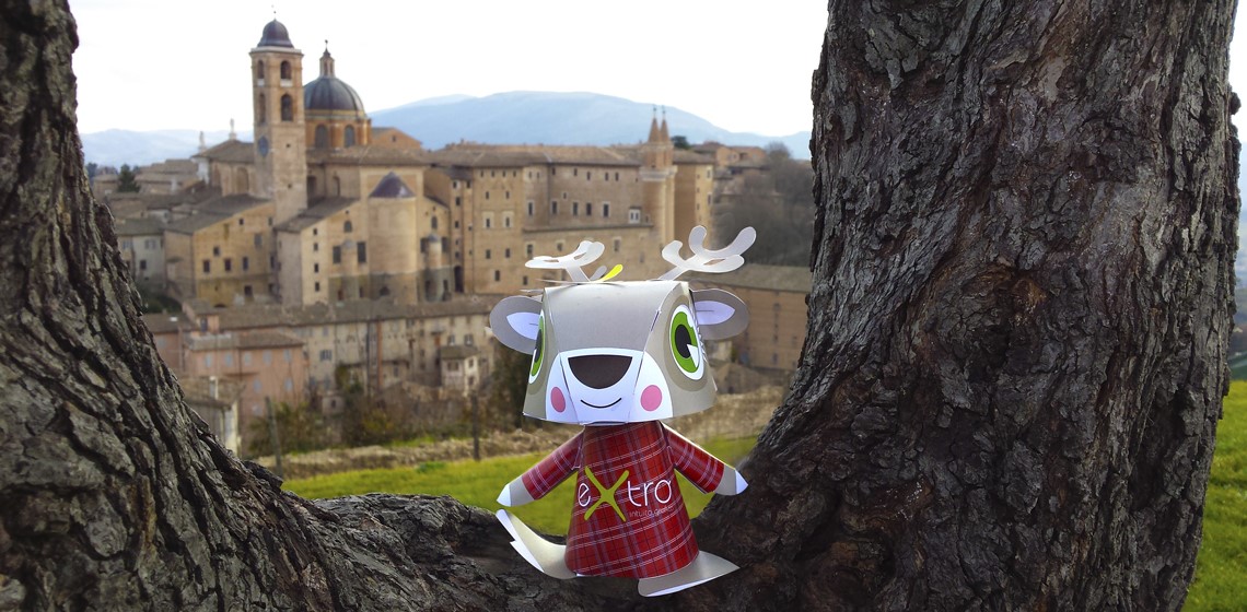 Paper-toy: la renna Rudy