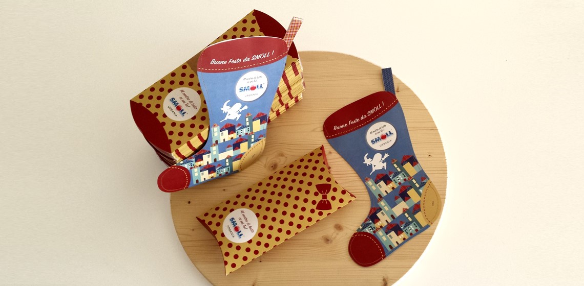 Le confezioni per lo Smoll: astucci e calze personalizzati