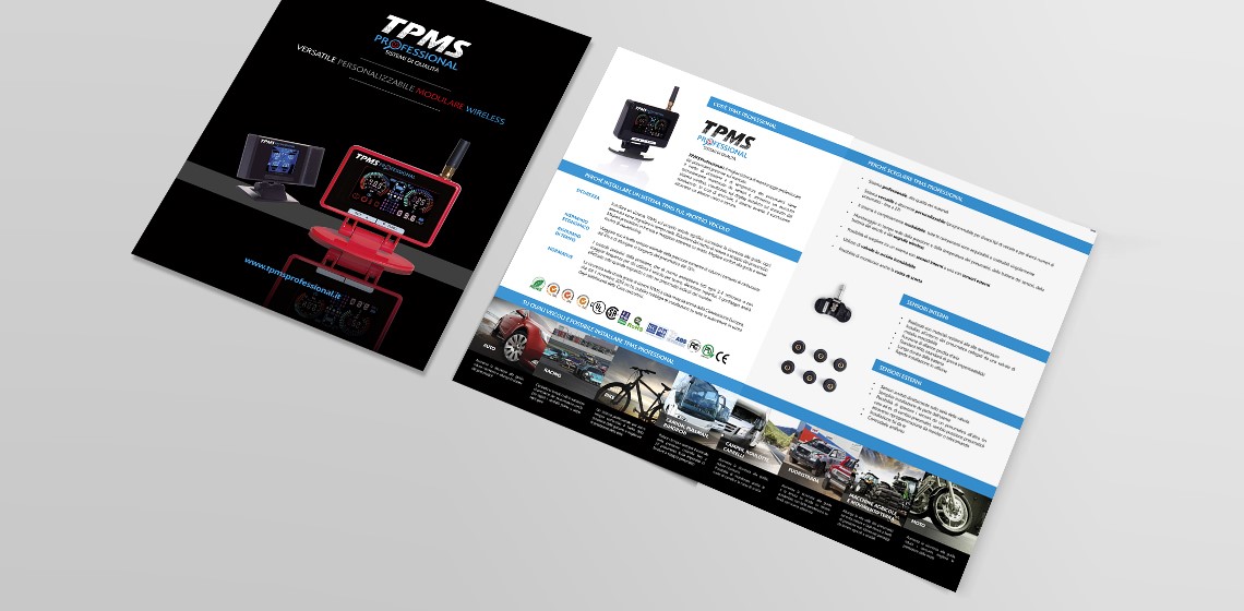 Il depliant di presentazione di TPMS Professional