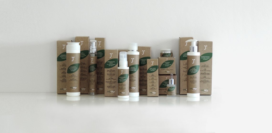 I prodotti Onorj, linea Natural & Bio