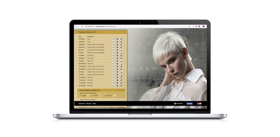 Benesse.it: la pagina dei Corsi di formazione