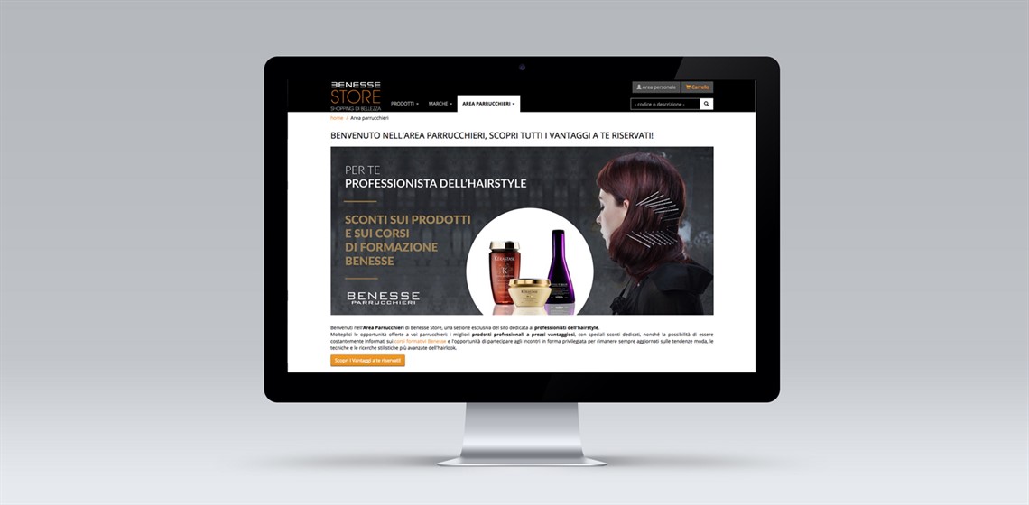 Benesse Store: l'Area Parrucchieri