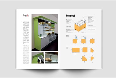 De Blasi e Logika: listini, brochure, cataloghi tecnici dal bar all'arredo per locali no food