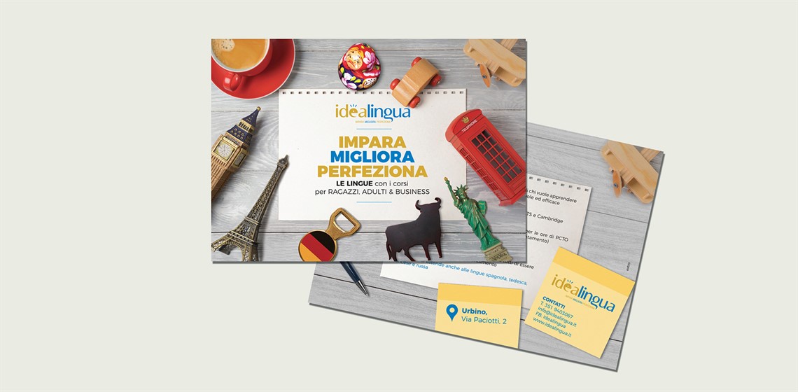la cartolina istituzionale con i servizi