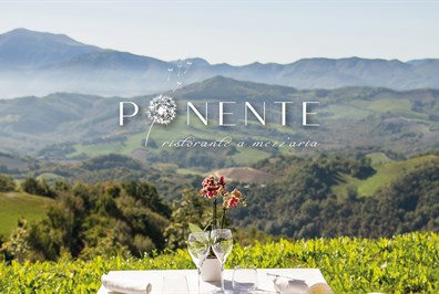 Delicato come un sogno, forte come un desiderio.  Il brand design di Ponente Ristorante