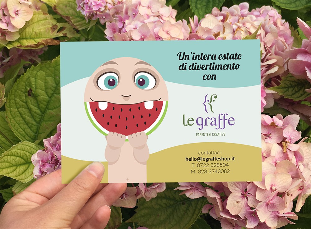 cartolina personalizzata